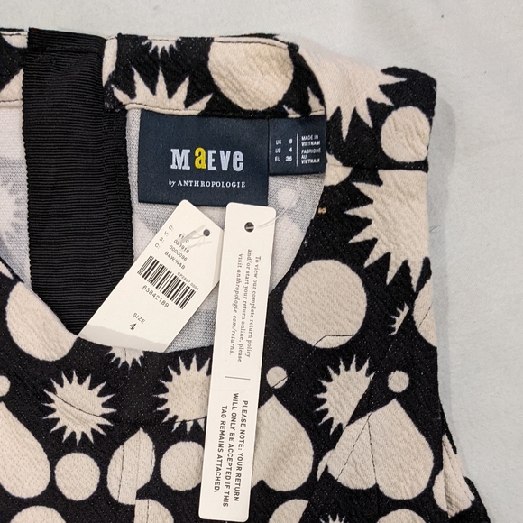 HTF Anthropologie Maeve Printed Mini Dress - Picture 9 of 9